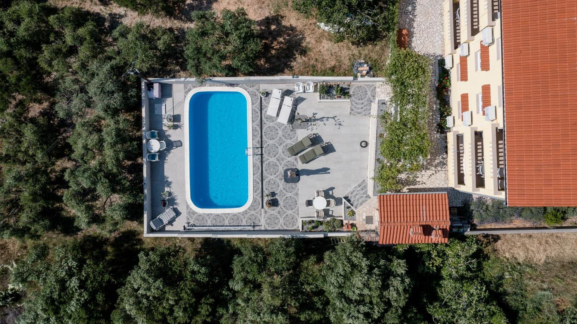 Casa Surya - Apartments With Sea View And Swimming Pool Barbat na Rabu Экстерьер фото
